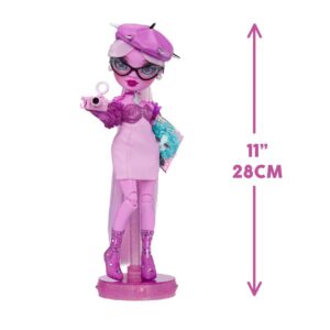 Rainbow High Shadow High Lavender - Purple Fashion Doll. Fashionable Outfit, Extra Long Hair, Glasses & 10+ Colorful Play Accessories. Great Gift for Kids 4-12 Years Old & Collectors