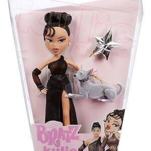 Bratz x Kylie Jenner Night Fashion Doll with Evening Gown, Pet Dog, and Poster