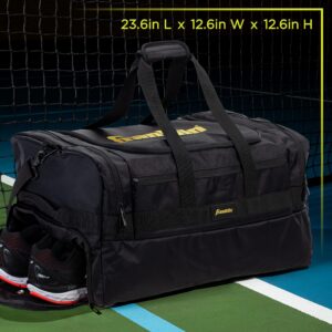 Franklin Sports Elite Duffel Bag, Black, One Size