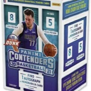 2020-2021 Panini Contenders Basketball Blaster Box - 40 Trading Cards per Box