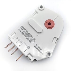 Zoucsj 5304518034 Refrigerator Defrost Timer 297318010, 00624727, 00624729, 00626218 Compatible with Electro-lux Fri-gi-dai-re