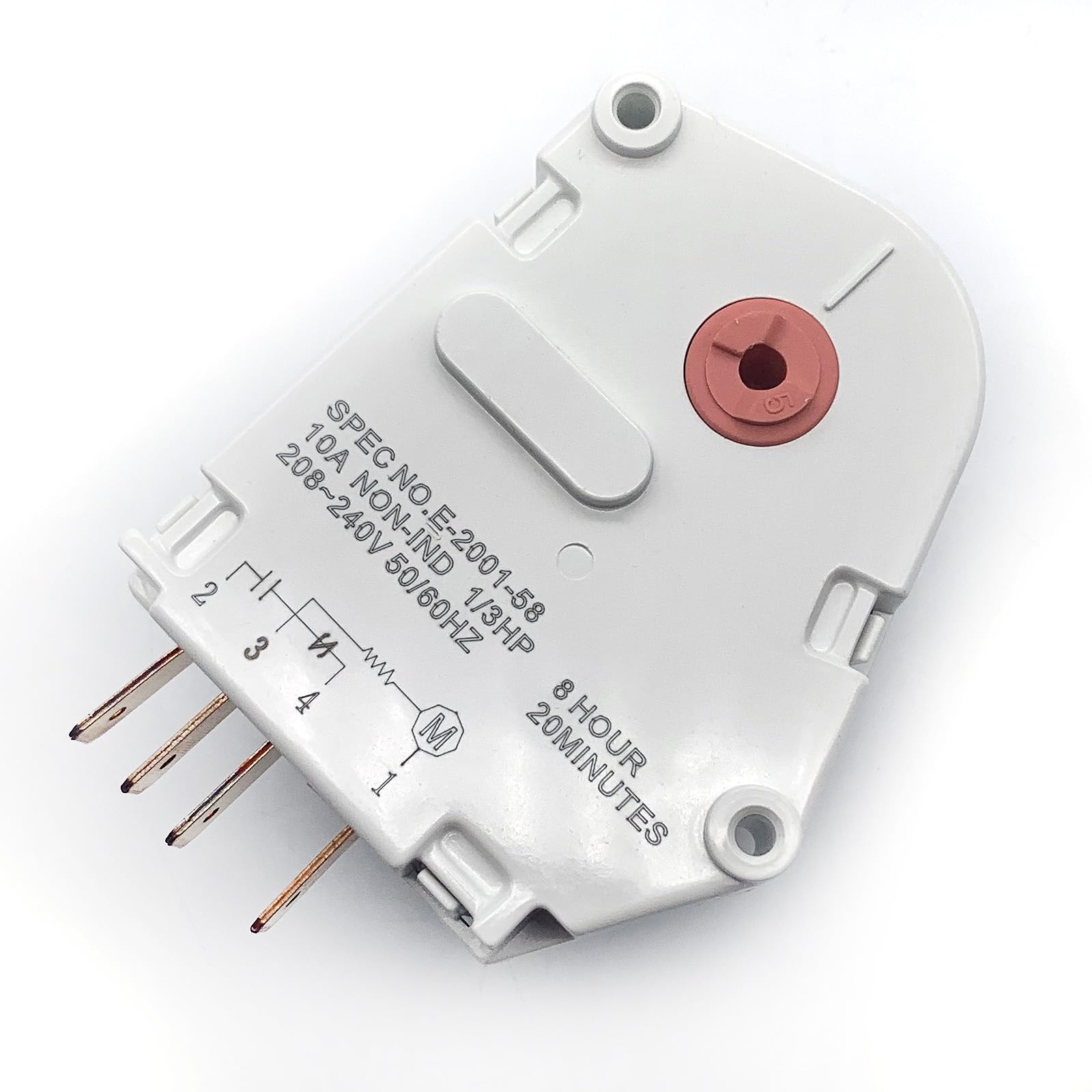 Zoucsj 5304518034 Refrigerator Defrost Timer 297318010, 00624727, 00624729, 00626218 Compatible with Electro-lux Fri-gi-dai-re