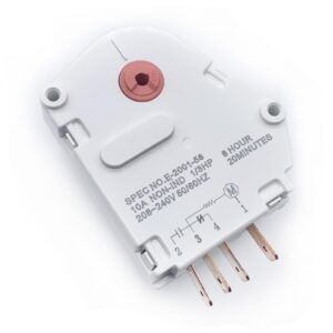 Zoucsj 5304518034 Refrigerator Defrost Timer 297318010, 00624727, 00624729, 00626218 Compatible with Electro-lux Fri-gi-dai-re