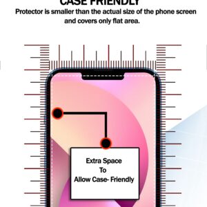 RKINC Screen Protector [4-Pack] for iPhone 14 Plus/iPhone 13 Pro Max 6.7-Inch, Tempered Glass Film Screen Protector, 0.33mm [LifetimeWarranty][Anti-Scratch][Anti-Shatter][Bubble-Free]