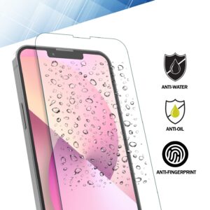 RKINC Screen Protector [4-Pack] for iPhone 14 Plus/iPhone 13 Pro Max 6.7-Inch, Tempered Glass Film Screen Protector, 0.33mm [LifetimeWarranty][Anti-Scratch][Anti-Shatter][Bubble-Free]