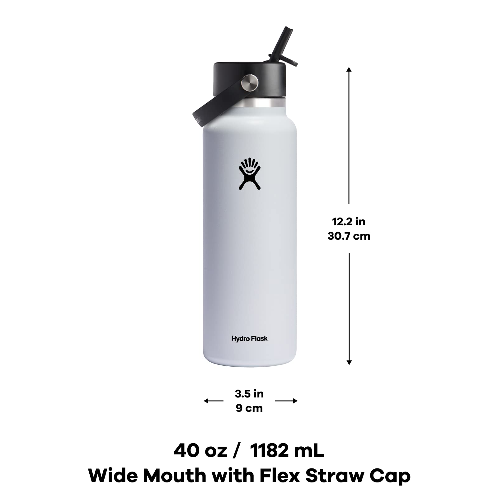 Hydro Flask Wide Flex Straw Cap Dew 40 Oz