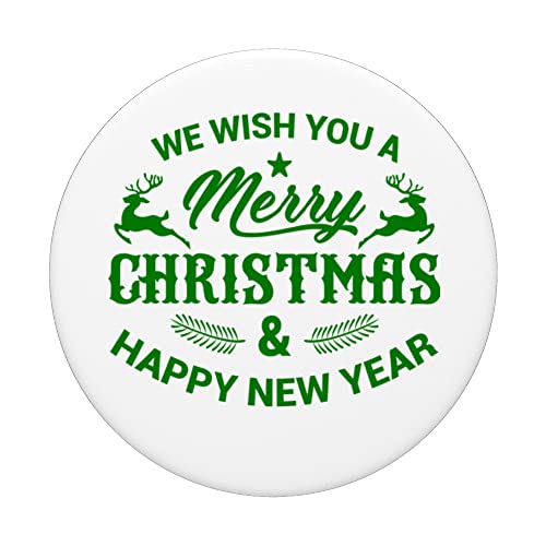 CHRISTMAS DECO NEW YEAR'S EVE GREETINGS WOMENS MENS KIDS PopSockets Swappable PopGrip