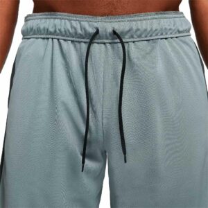 Nike Men's Dri-FIT Knit Hybrid 9" Training Shorts (as1, Alpha, xx_l, Regular, Regular, Gray)