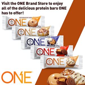 ONE Coffee Shop Caffeinated Protein Bars, Vanilla Latte, Gluten Free with 20g Protein and 65mg of Caffeine Energy, Pantry Staples, 2.12 oz (12 Count)