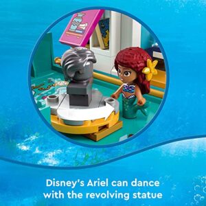 LEGO Disney The Little Mermaid Story Book 43213 Fun Playset with Ariel, Prince Eric, and Ursula Micro-Doll, Disney Princess Toy, Birthday Present for Kids and Fans Aged 5 and up