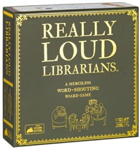 exploding kittens presents really loud librarians - fast-paced board games for adults and kids age 8 and up, perfect family night fun & parties, word-shouting family games, easy to learn outdoor games