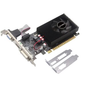 qthree nvidia gt 730 4gb graphics card,ddr3,128-bits,video card for pc,pci express x16,dvi-i,hdmi,vga,low profile computer gpu,directx 11,support 2k