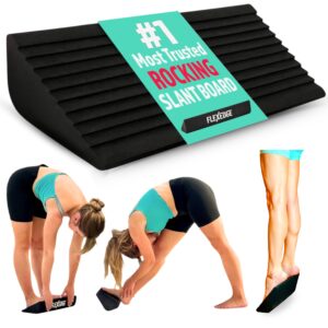 slant board for calf stretching | balance board calf stretcher for plantar fasciitis relief,achilles tendonitis relief,shin splint relief,squat wedge