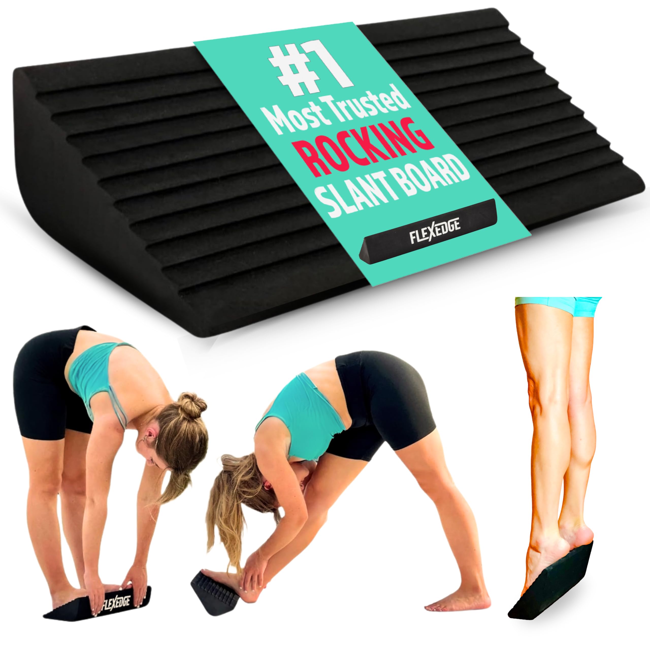 Slant Board for Calf Stretching | Balance Board Calf Stretcher for Plantar Fasciitis Relief,Achilles Tendonitis Relief,Shin Splint Relief,Squat Wedge