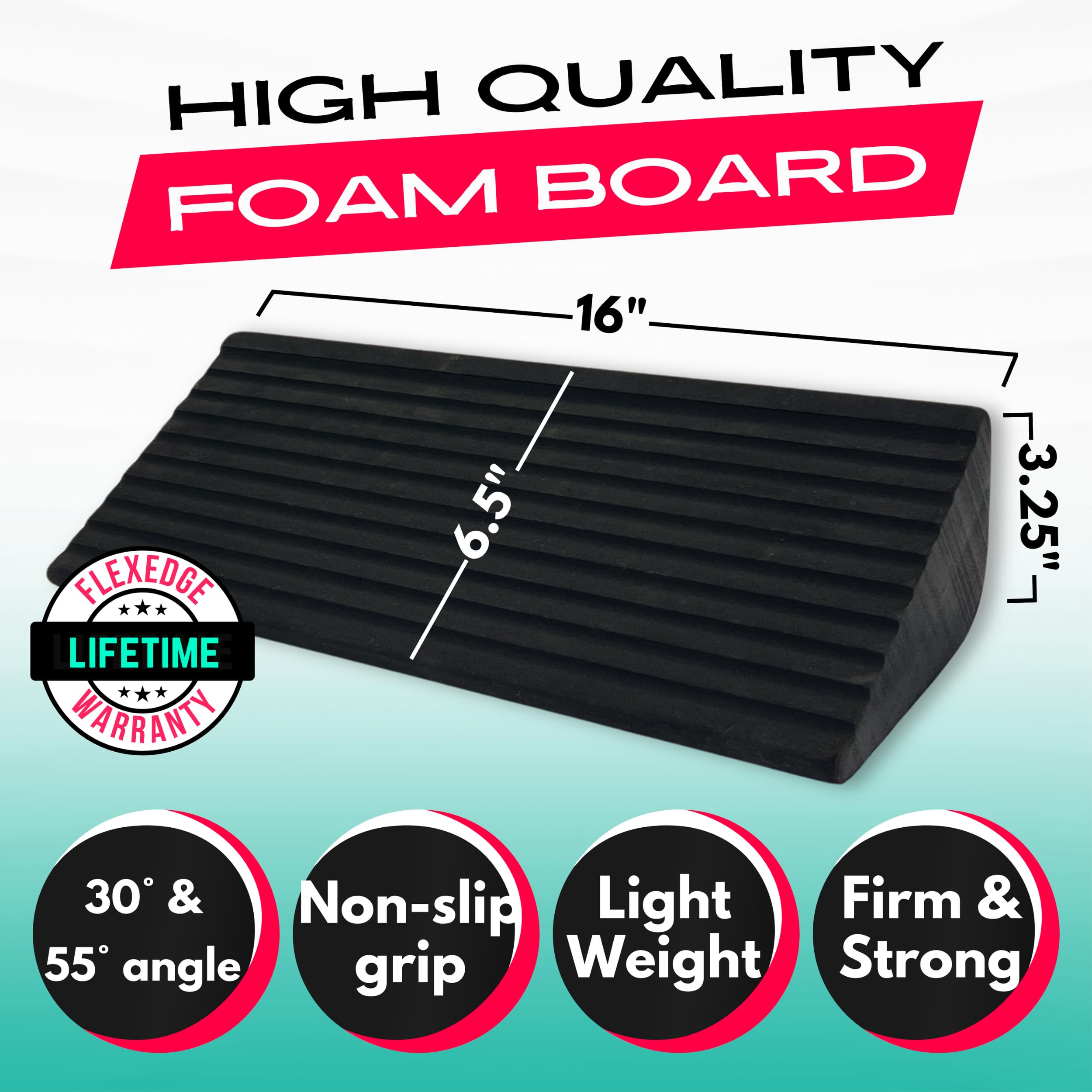 Slant Board for Calf Stretching | Balance Board Calf Stretcher for Plantar Fasciitis Relief,Achilles Tendonitis Relief,Shin Splint Relief,Squat Wedge