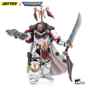 JOYTOY Warhammer 40k Mecha 1/18 Action Figures Joy Toy Model White Scars Captain KOR' sarro Khan