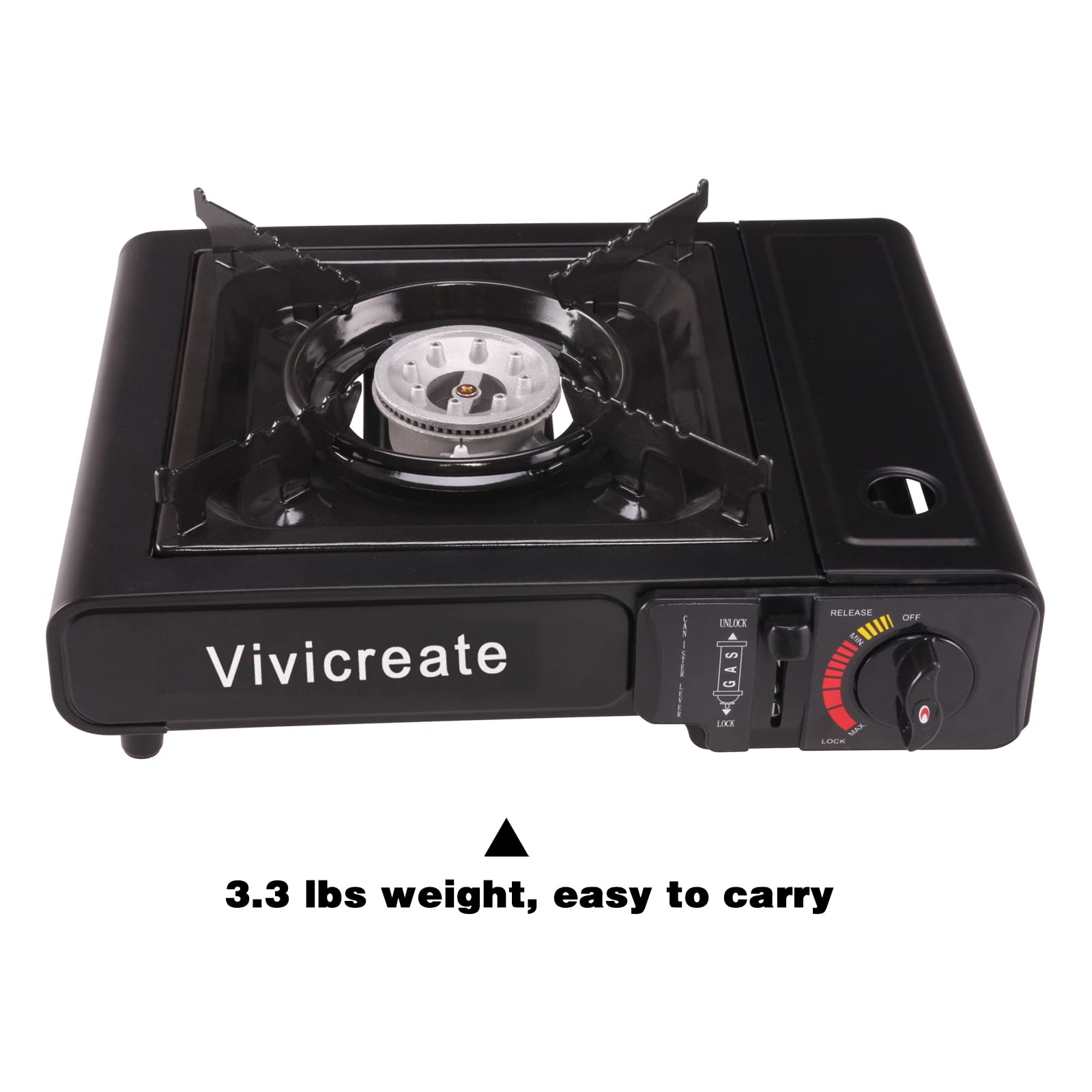 Vivicreate portable stove Camping BBQ Korean kitchen camp butane gas burner stove