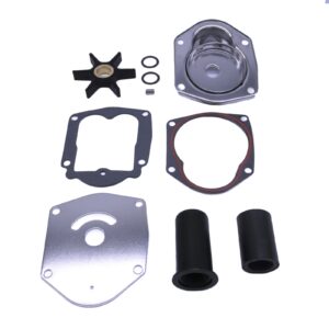 boat motor 821354a1 821354a2 3219 water pump repair kit with housing 821351a3 for mercury quicksilver force mariner outboard engine 25hp 30hp 40hp 45hp 50hp, fit sierra 18-4531