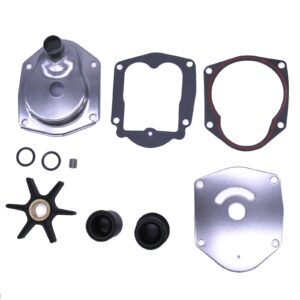 Boat Motor 821354A1 821354A2 3219 Water Pump Repair Kit with Housing 821351A3 for Mercury Quicksilver Force Mariner Outboard Engine 25HP 30HP 40HP 45HP 50HP, fit Sierra 18-4531