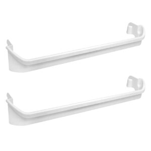 240534901 door shelf rack bar （2pack）compatible with frigidaire or kenmore refrigerator replacement shelves door retainer frigidaire door shelf replacement-240534901,ap3214630,948954,ah734935,ps734935