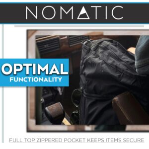 NOMATIC Collapsible Tote Bag - The Ultimate Travel Bag - Great Beach Bag or Work Bag