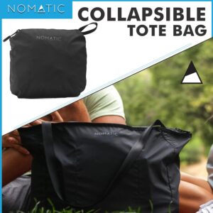 NOMATIC Collapsible Tote Bag - The Ultimate Travel Bag - Great Beach Bag or Work Bag