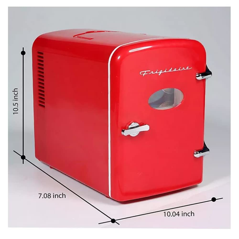 Frigidaire Retro 9-Can Portable Mini Fridge EFMIS197-RED