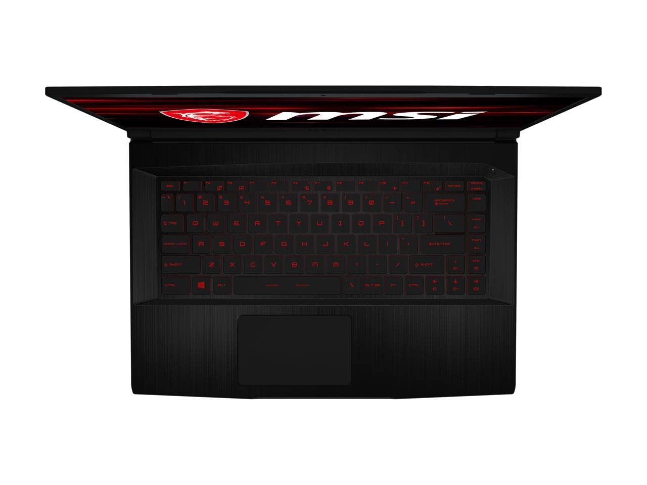 MSI GF63 Thin 10SCXR-22 Series Gaming Laptop, 15.6" 60Hz Refresh Rate IPS, Intel Core i5-10300H (2.50 GHz), NVIDIA GeForce GTX 1650, 8 GB DDR4, 256 GB PCIe SSD, Windows 10 Home - Black (Renewed)