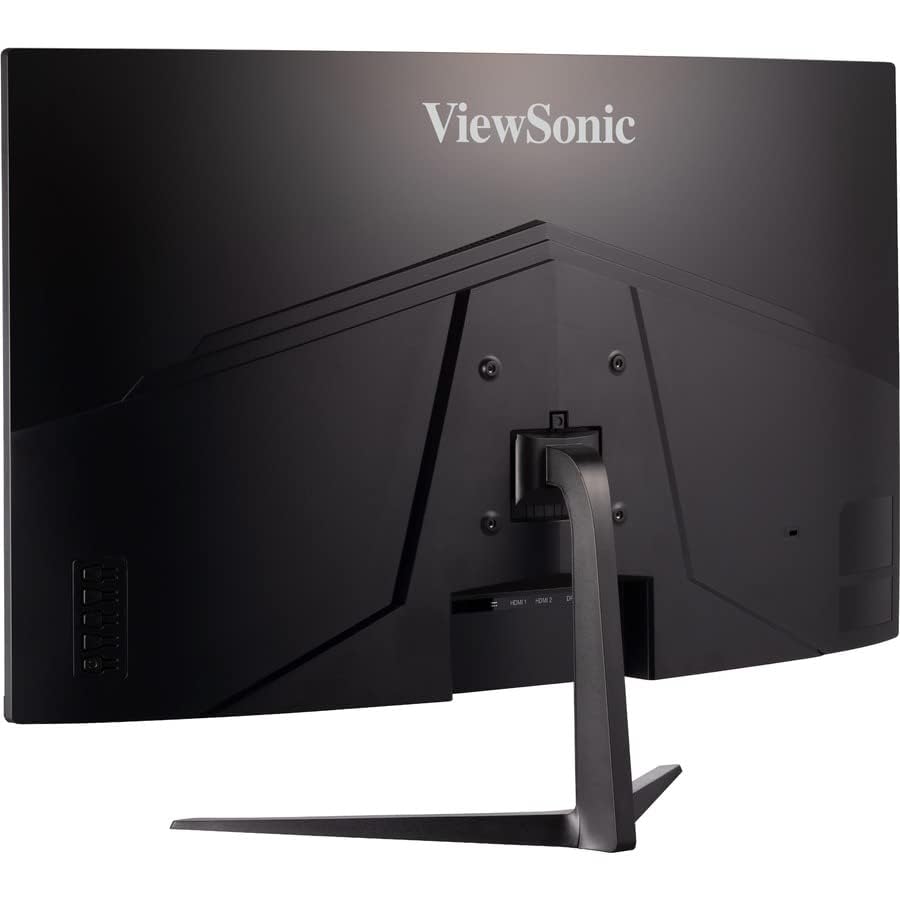 ViewSonic Omni VX3218C-2K 32 Inch Curved 1ms 1440p 165hz Gaming Monitor with FreeSync Premium, Eye Care, HDMI and Display Port, Black