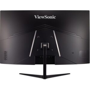 ViewSonic Omni VX3218C-2K 32 Inch Curved 1ms 1440p 165hz Gaming Monitor with FreeSync Premium, Eye Care, HDMI and Display Port, Black