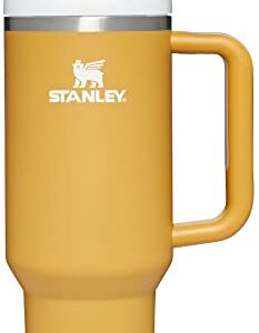 Stanley Quencher H2.0 FlowState Stainless Steel Vacuum Insulated Tumbler with Lid and Straw for Water, Iced Tea or Coffee, Smoothie and More, Yarrow, 40 oz