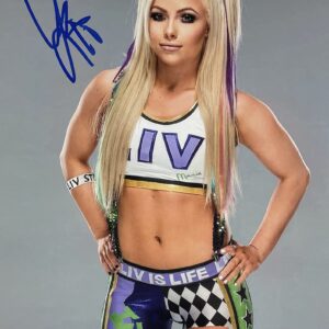 LIV MORGAN Autographed 8" x 10" PHOTO Signed WRESTLING PSA/DNA CERTIFIED AUTHENTIC AM23277