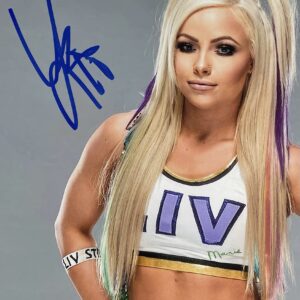 LIV MORGAN Autographed 8" x 10" PHOTO Signed WRESTLING PSA/DNA CERTIFIED AUTHENTIC AM23277