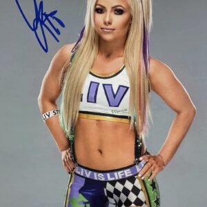 LIV MORGAN Autographed 8" x 10" PHOTO Signed WRESTLING PSA/DNA CERTIFIED AUTHENTIC AM23277