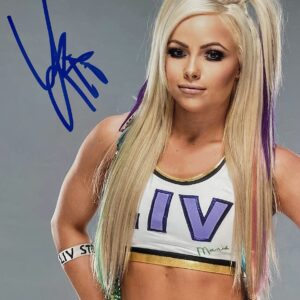 LIV MORGAN Autographed 8" x 10" PHOTO Signed WRESTLING PSA/DNA CERTIFIED AUTHENTIC AM23277