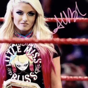 ALEXA BLISS Autographed 8" x 10" PHOTO Signed WRESTLING JSA WITNESSED CERTIFIED AUTHENTIC WA211472