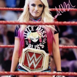 ALEXA BLISS Autographed 8" x 10" PHOTO Signed WRESTLING JSA WITNESSED CERTIFIED AUTHENTIC WA211472