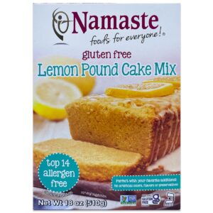 namaste foods gluten free lemon poundcake mix, 18 oz.