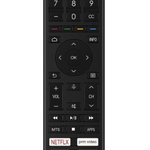 ERF3Z80H Replace Smart Voice Remote Control fit for Hisense LED Smart Android TV 43A4H 40A4H ‎32A4FH ‎32A4H 50A6G 65A6G