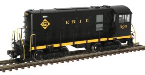 atlas ho scale alco hh600/660 (standard dc) erie lackawanna/el/black/yellow #305