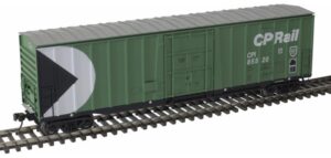 atlas ho scale nsc 5111 50' plug-door boxcar canadian pacific/cp rail #85509