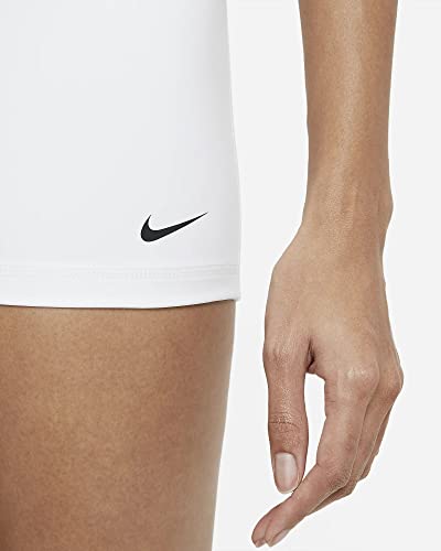 Nike Women's Pro 365 3 Inch Shorts (Medium White)