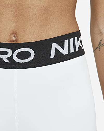 Nike Women's Pro 365 3 Inch Shorts (Medium White)