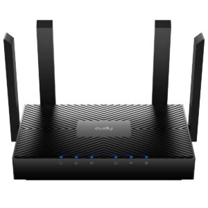 cudy new ax3000 dual band wi-fi 6 router, mesh wi-fi router, 802.11ax internet router, 160mhz, mu-mimo, ofdma, wireguard, openvpn, wpa3, wr3000