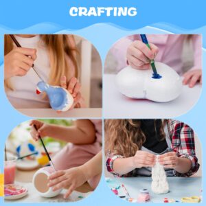 Modeling Foam Clay, 500g(17.6oz) Soft Air Dry Clay for Adults Lightweight DIY Creative Art Supplies with Sculpting Tools,Suitable for Cosplay/Crafts/Design/Shaping-White