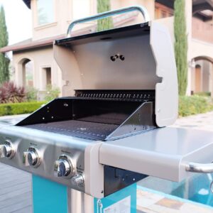 Kenmore 3-Burner Outdoor BBQ Grill + Grill Cover for 2-3 Burner Grills