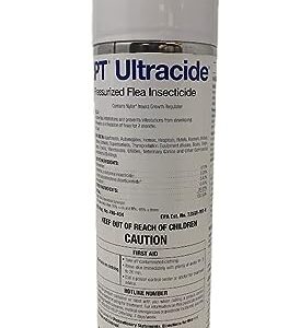 BASF 671858 PT Ultracide Pressurized Flea Insecticide, 14oz (CASE of 12)