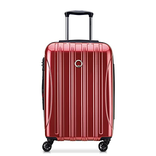 DELSEY Paris Helium Aero Hardside Expandable Luggage with Spinner Wheels, Brick Red, 2-Piece Set (21/25)