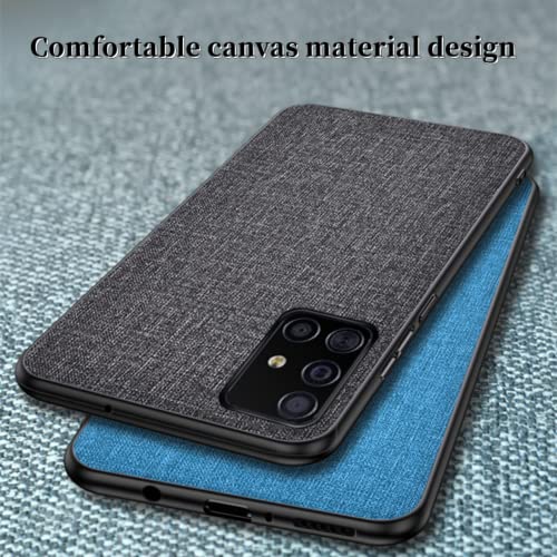 OLOBBIRD Light Thin Comfortable Skin-Friendly Canvas Phone Case for Samsung Galaxy A10 20 A30 A40 A50 A70 A80 A90 E S Back Cover. Personalized Popular Creative Durable Bumper(Green,A10)