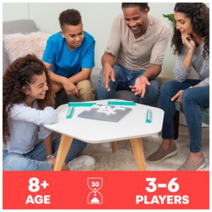 Upwords, Word Game with Stackable Letter Tiles & Rotating Game Board, New 2023 Version | Games for Family Game Night | Family Games, for Adults and Kids Ages 8 and up